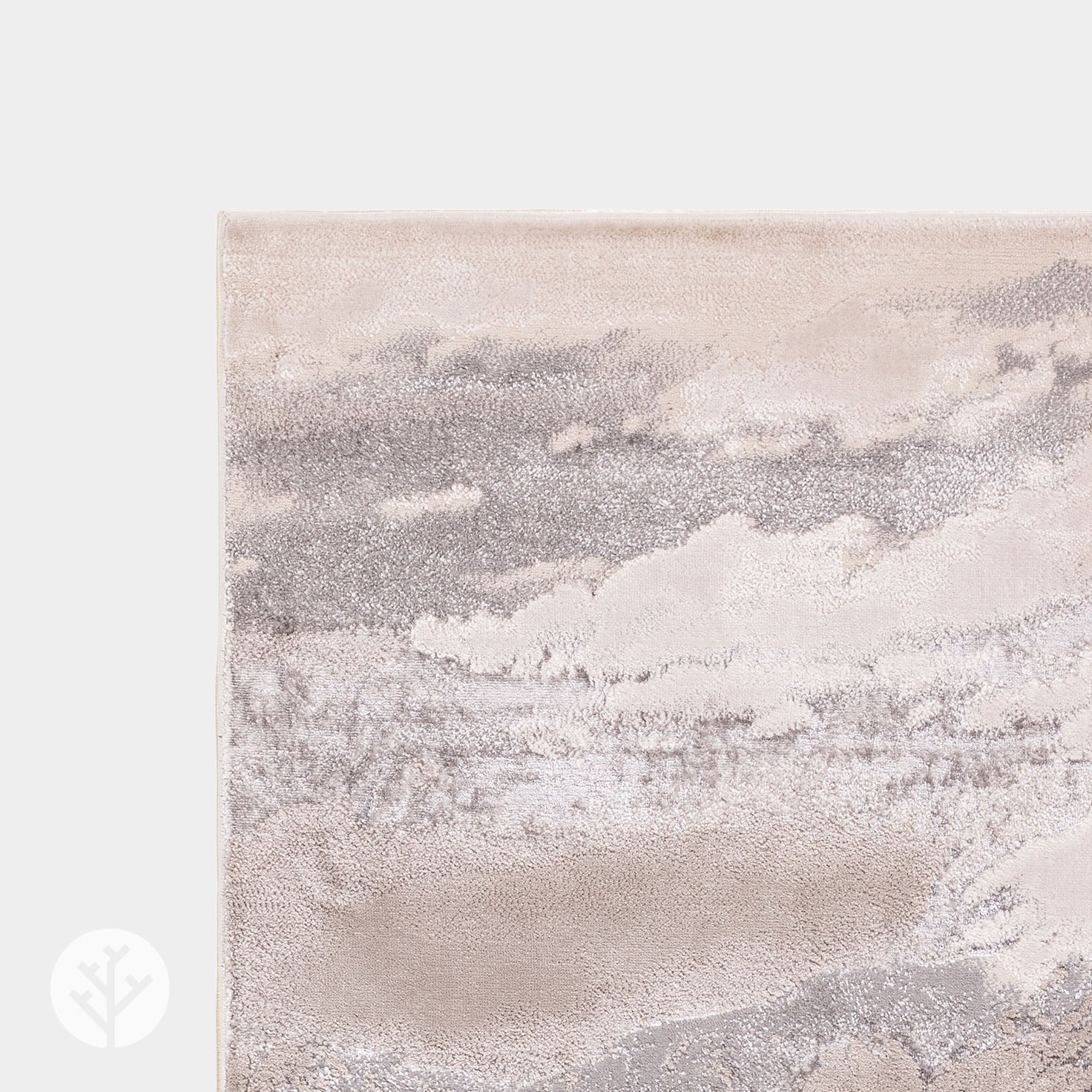 Marble Silver Cloud Luxury Rug | WVH® - Image 5