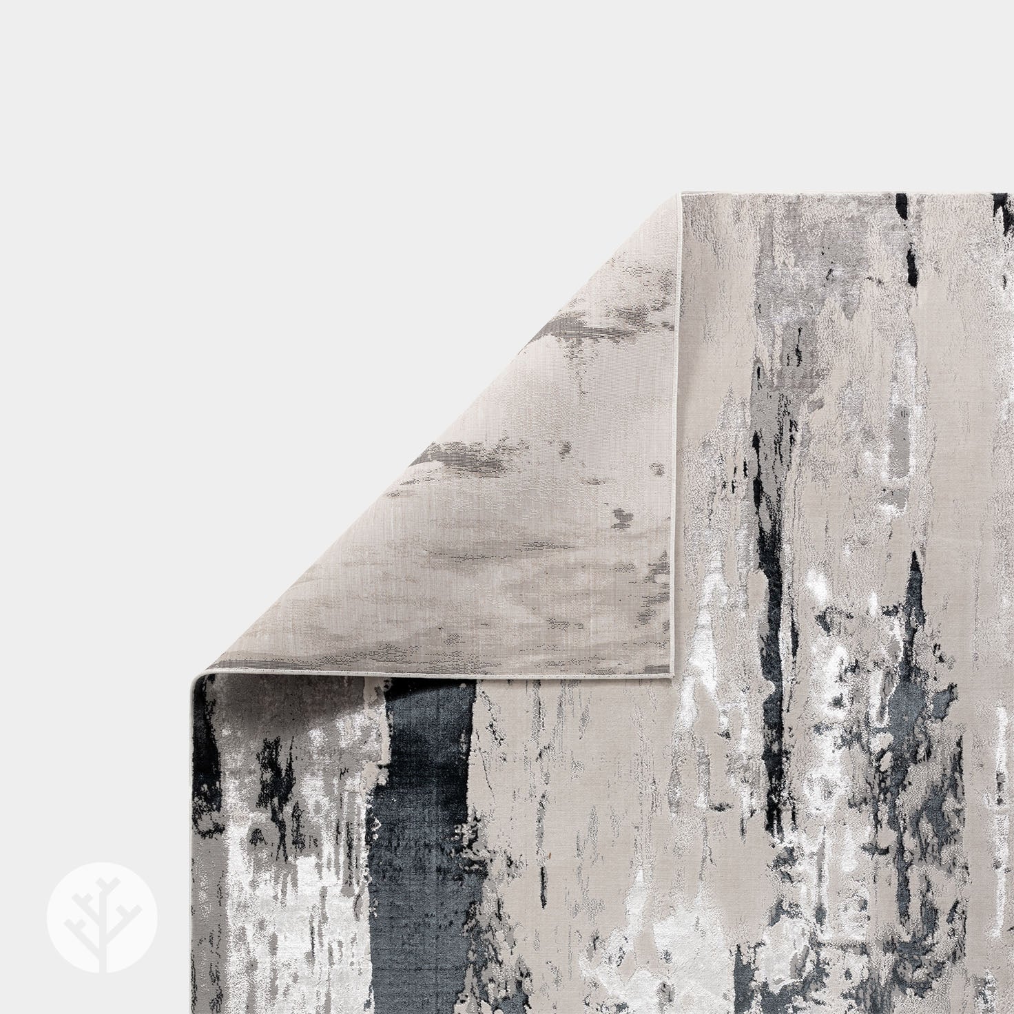 Marble Silver Glacier Luxury Rug | WVH® - Image 4
