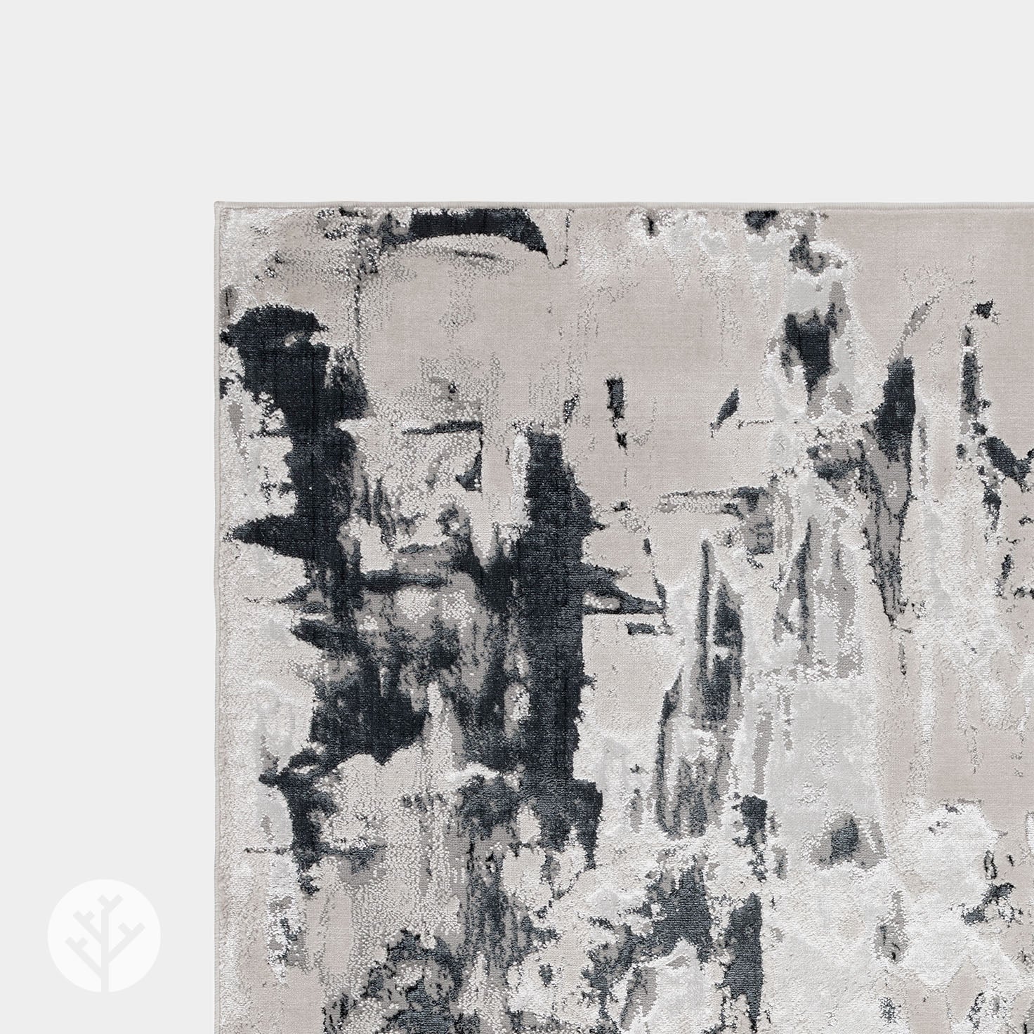 Marble Silver Glacier Luxury Rug | WVH® - Image 5