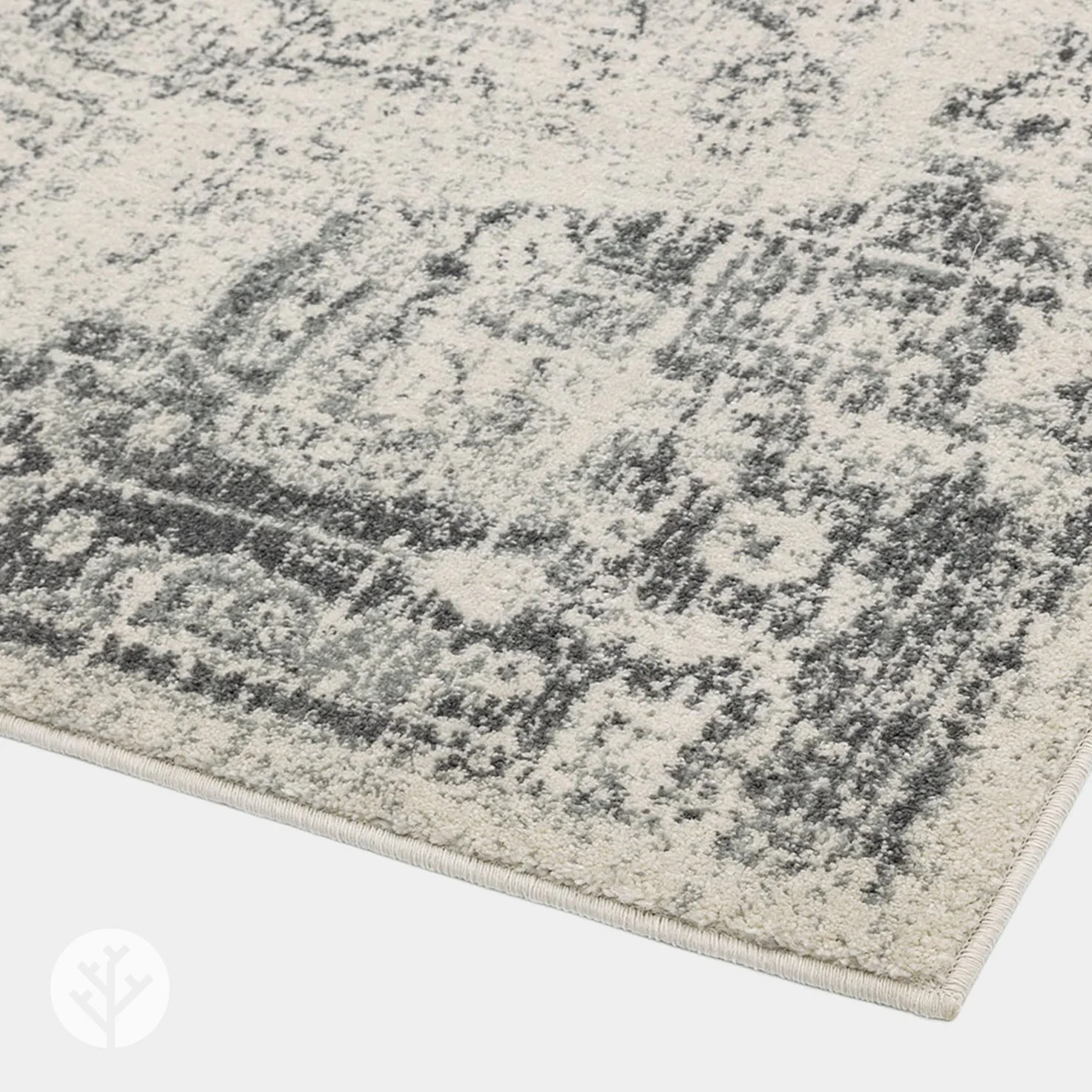 Moderni Ivory Medallion Luxury Rug | WVH® - Image 5