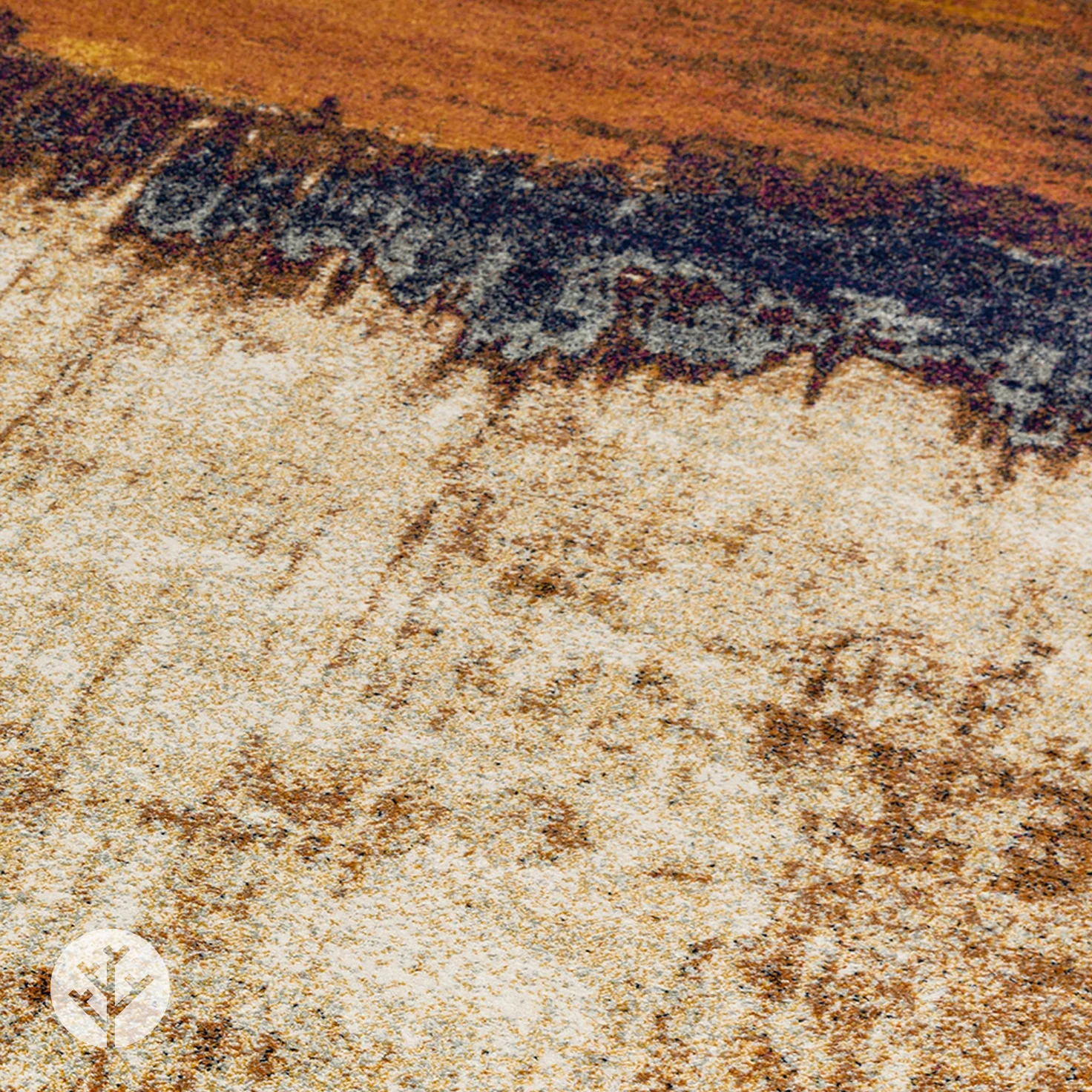 Moderni Orange Blaze Luxury Rug | WVH® - Image 3