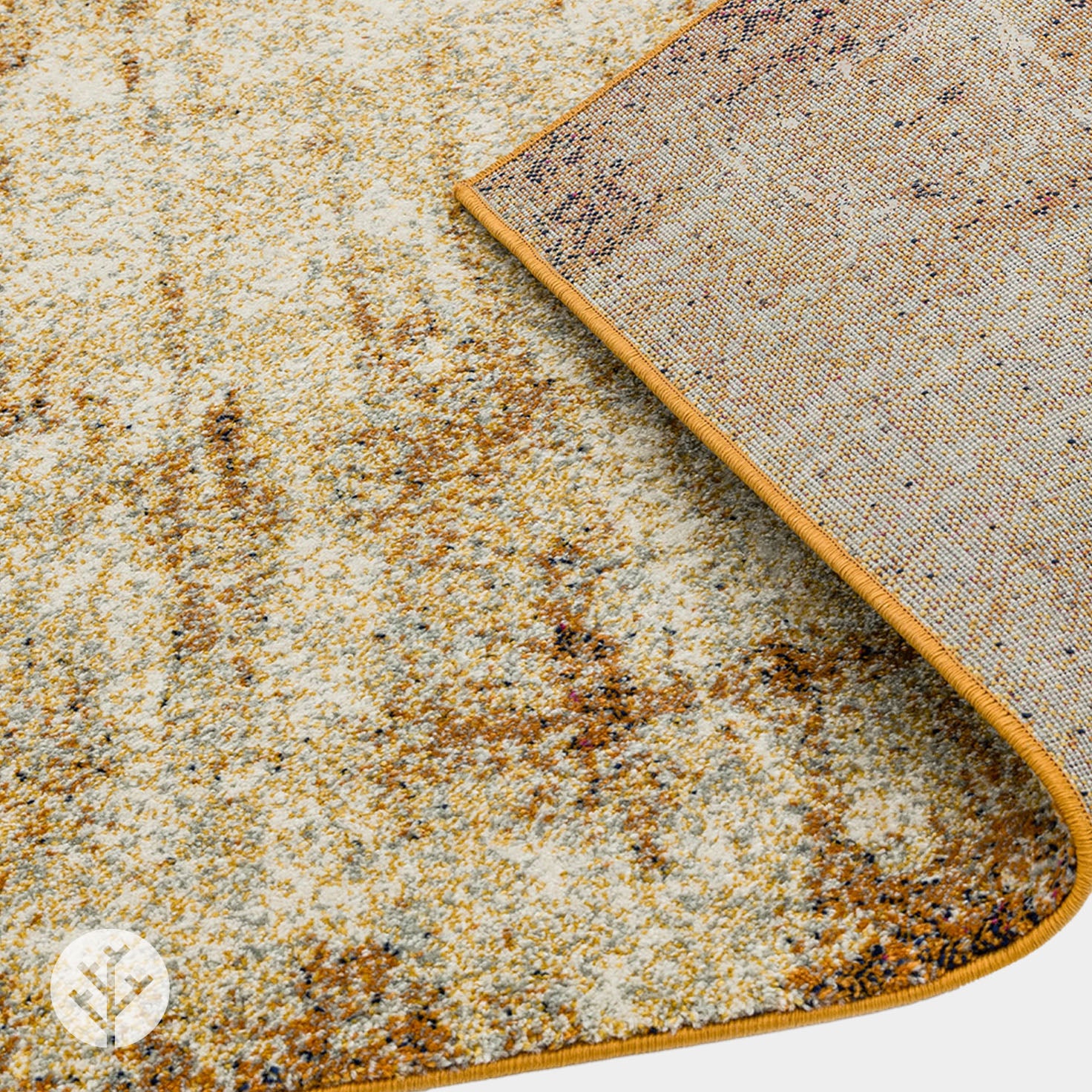 Moderni Orange Blaze Luxury Rug | WVH® - Image 4