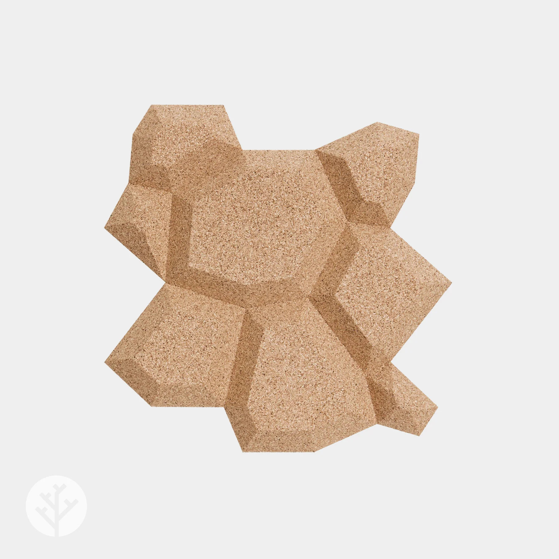 Muratto® Organic Beehive Honeycomb Pattern Luxury Cork Wall Tiles - Image 10