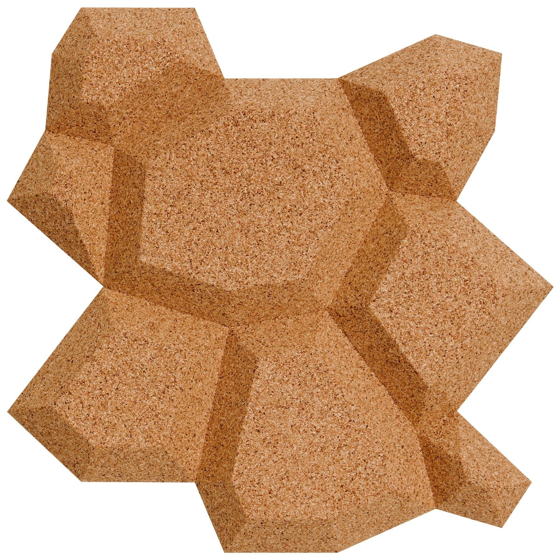 Muratto® Organic "Beehive Natural" Honeycomb Pattern Luxury Cork Wall Tiles - Image 6