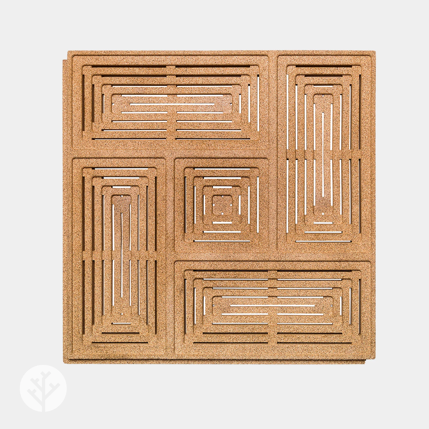 Muratto® Organic Buzzer Noise Reducing Luxury Cork Acoustic Wall Tiles - Image 11