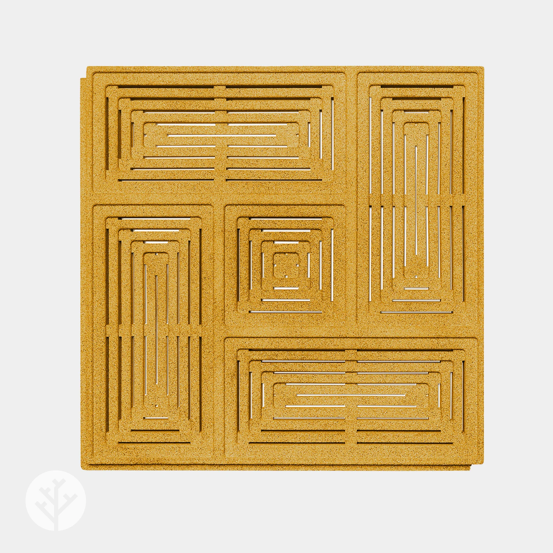 Muratto® Organic Buzzer Noise Reducing Luxury Cork Acoustic Wall Tiles - Image 18