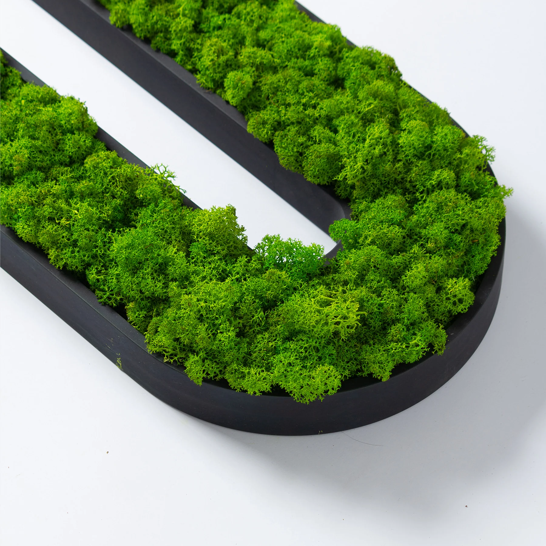 Muratto® Green Overlong Preserved Moss Luxury Wall Tiles - Image 2
