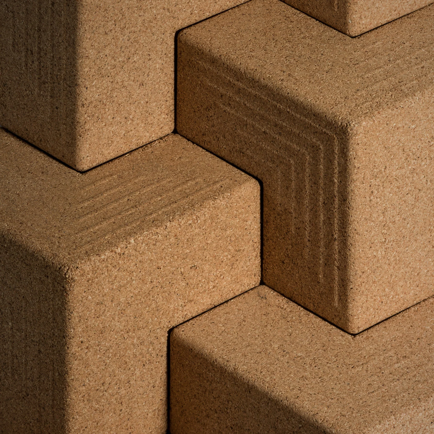 Muratto® Organic Kubus Luxury Cork Wall Tiles - Image 19
