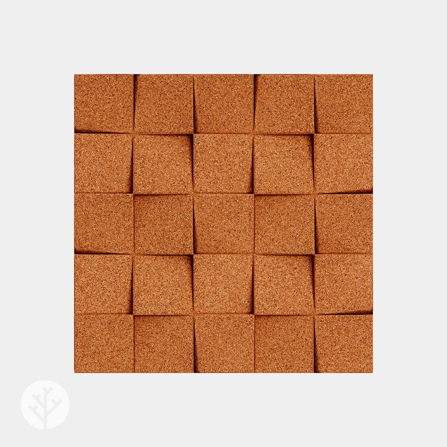 Muratto® Organic Mini Chock Luxury Cork Wall Tiles - Image 6