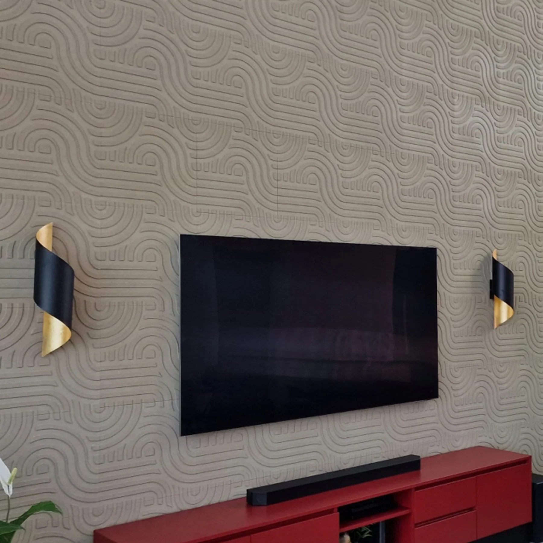 Muratto® Organic Strips Wave Luxury Cork Wall Tiles - Image 20
