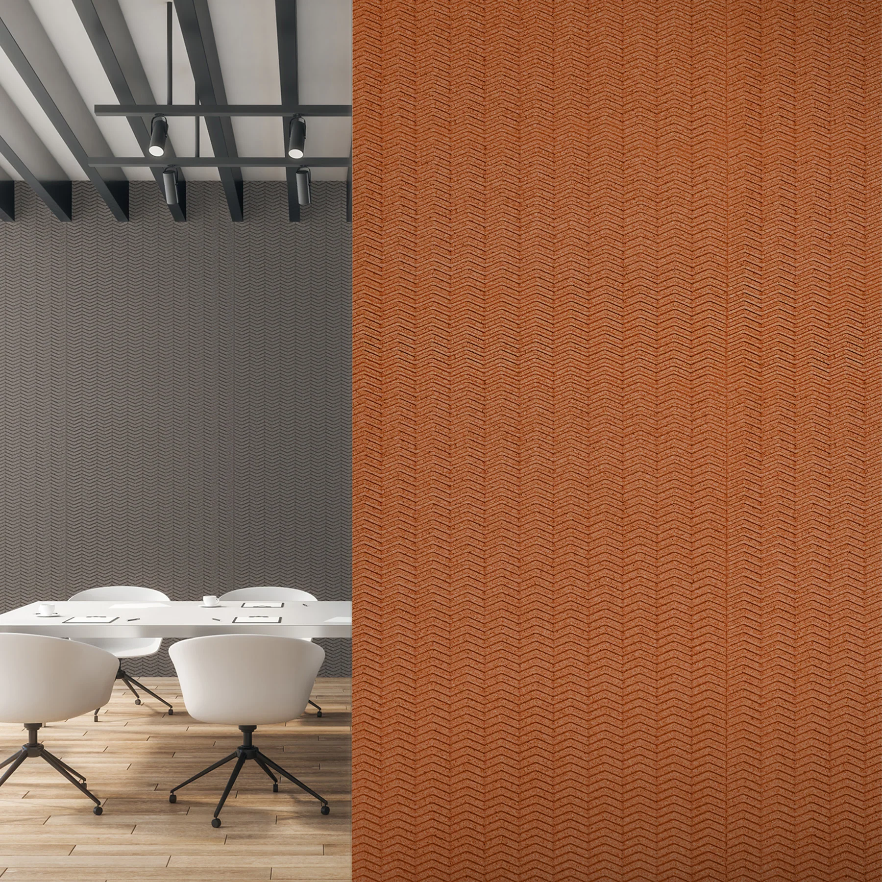 Muratto® Organic Strips Zig Zag Luxury Cork Wall Tiles - Image 20