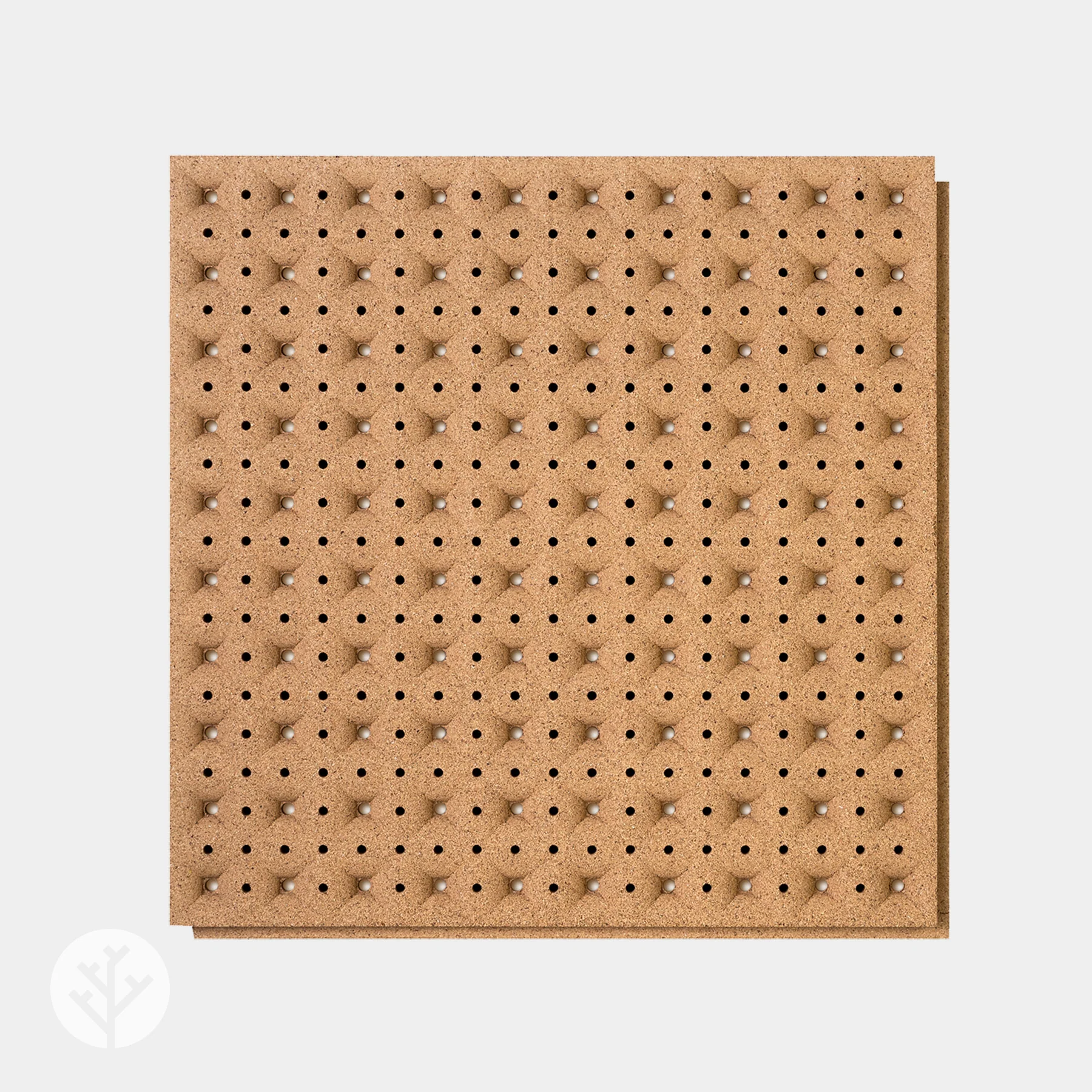 Muratto® Organic Undertone Noise Reducing Luxury Cork Acoustic Wall Tiles - Image 11