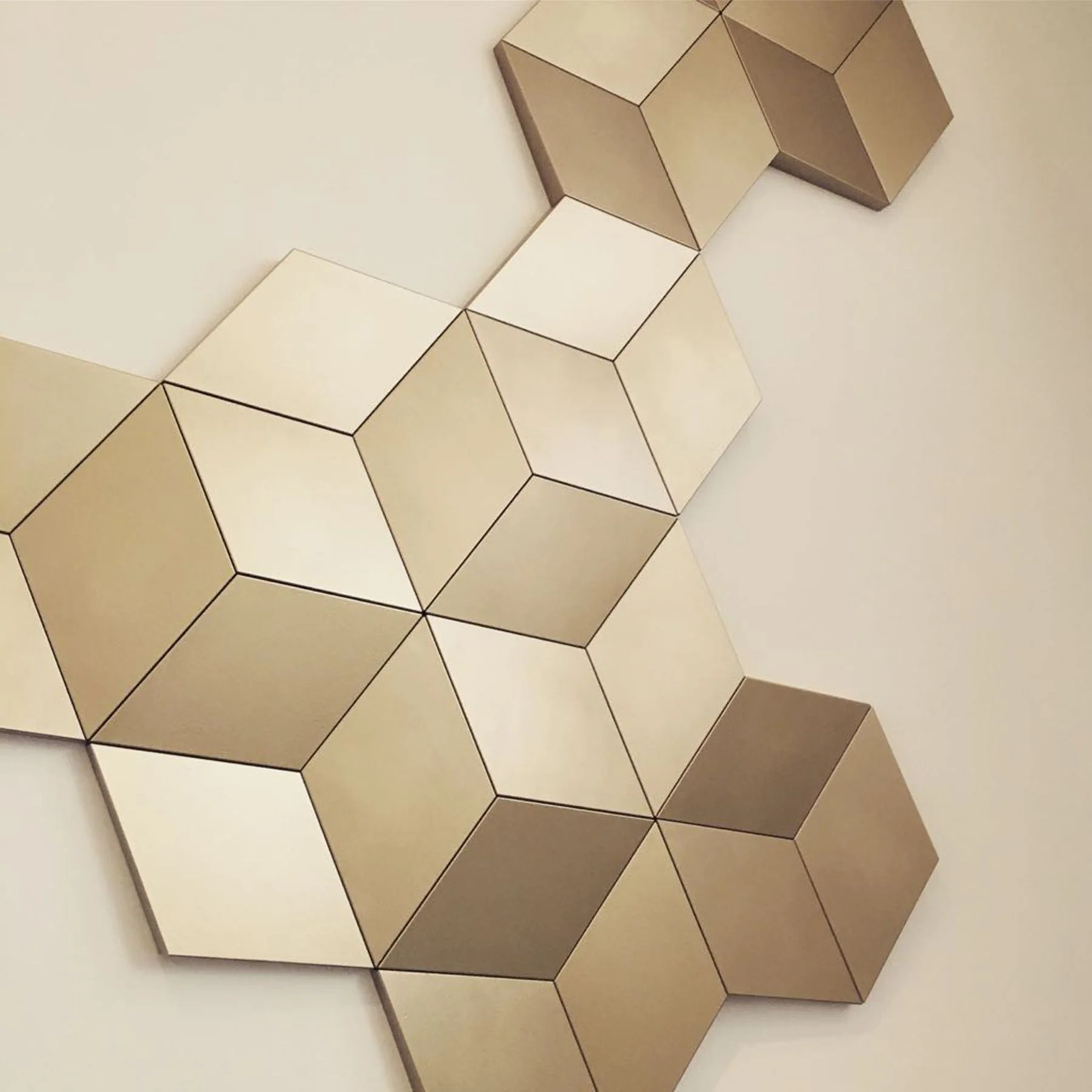 Rhombus 3D Paintable Wall Panels | Orac W105 - Image 3