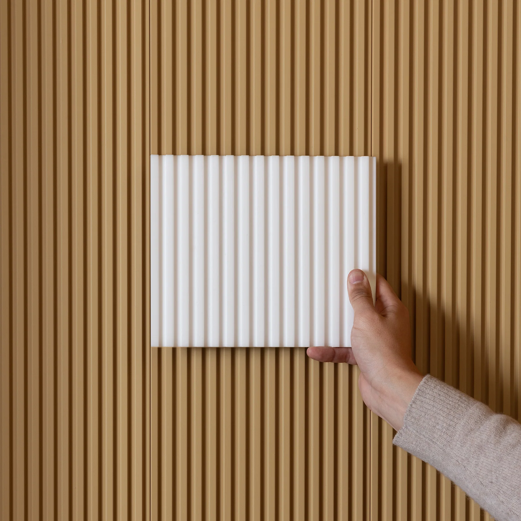 Ripple 3D Paintable Wall Panels | Orac WX204 - Image 9