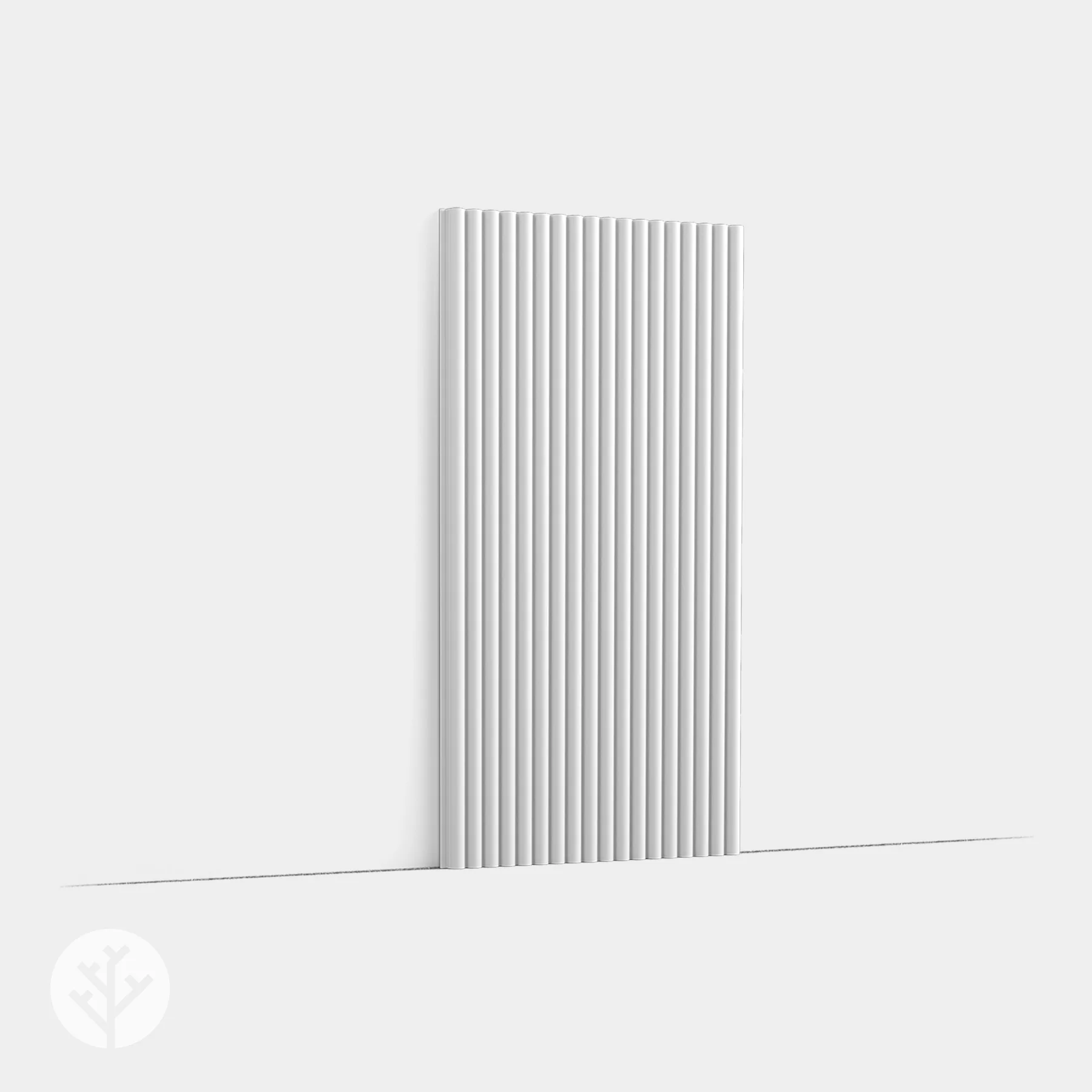 Reed 3D Paintable Wall Panels | Orac WX210 - Image 2