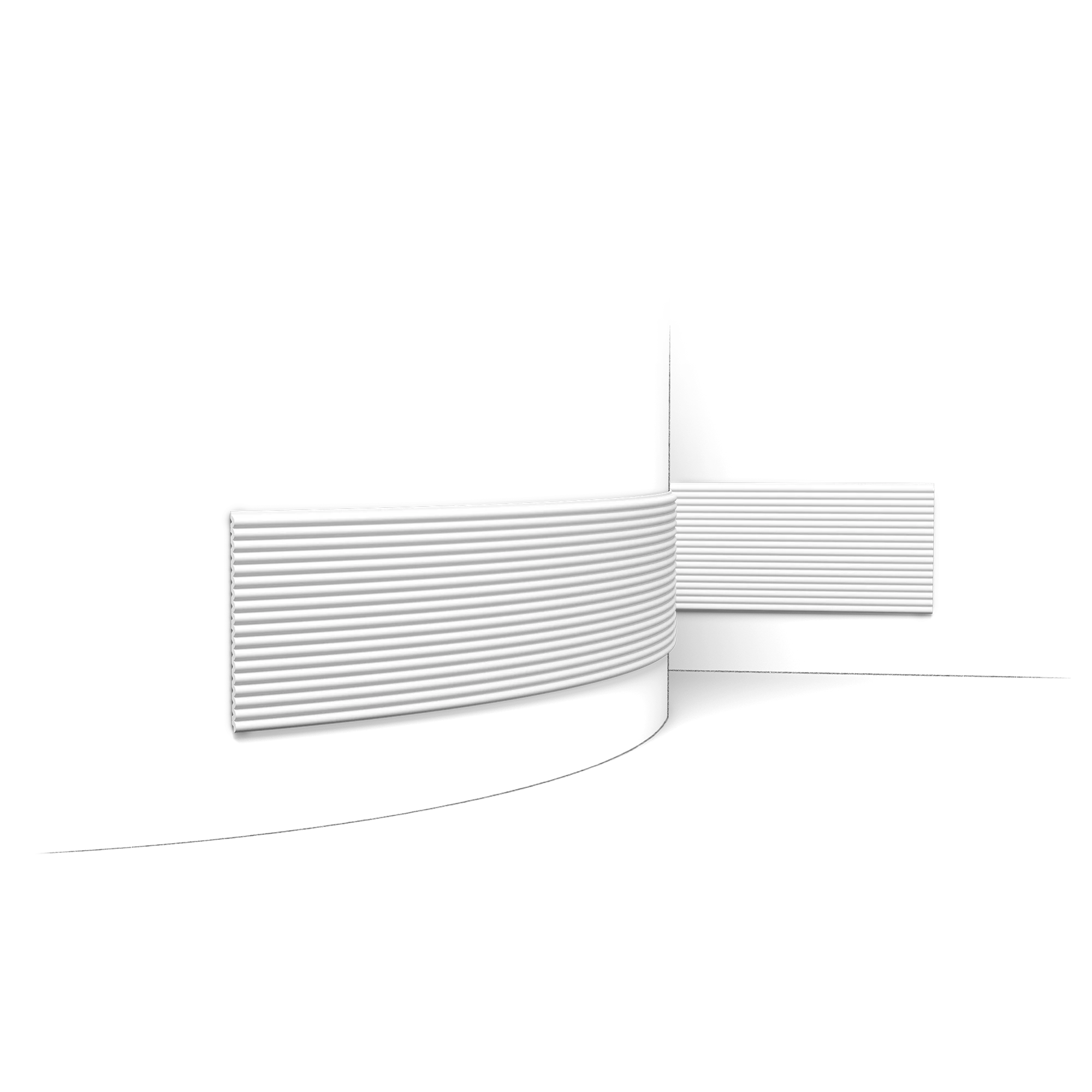 Reed 3D Paintable Wall Panels | Orac WX210 - Image 3