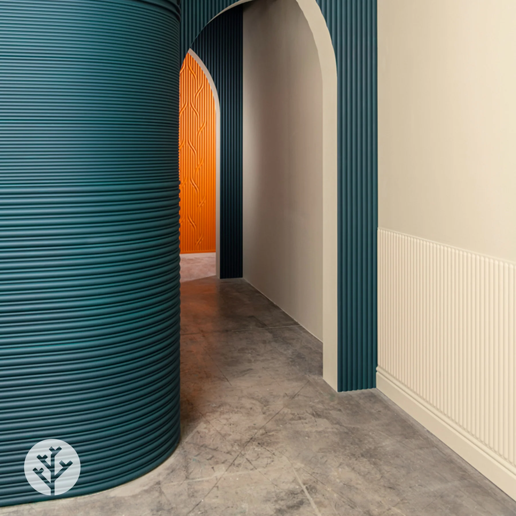 Reed 3D Paintable Wall Panels | Orac WX210 - Image 5