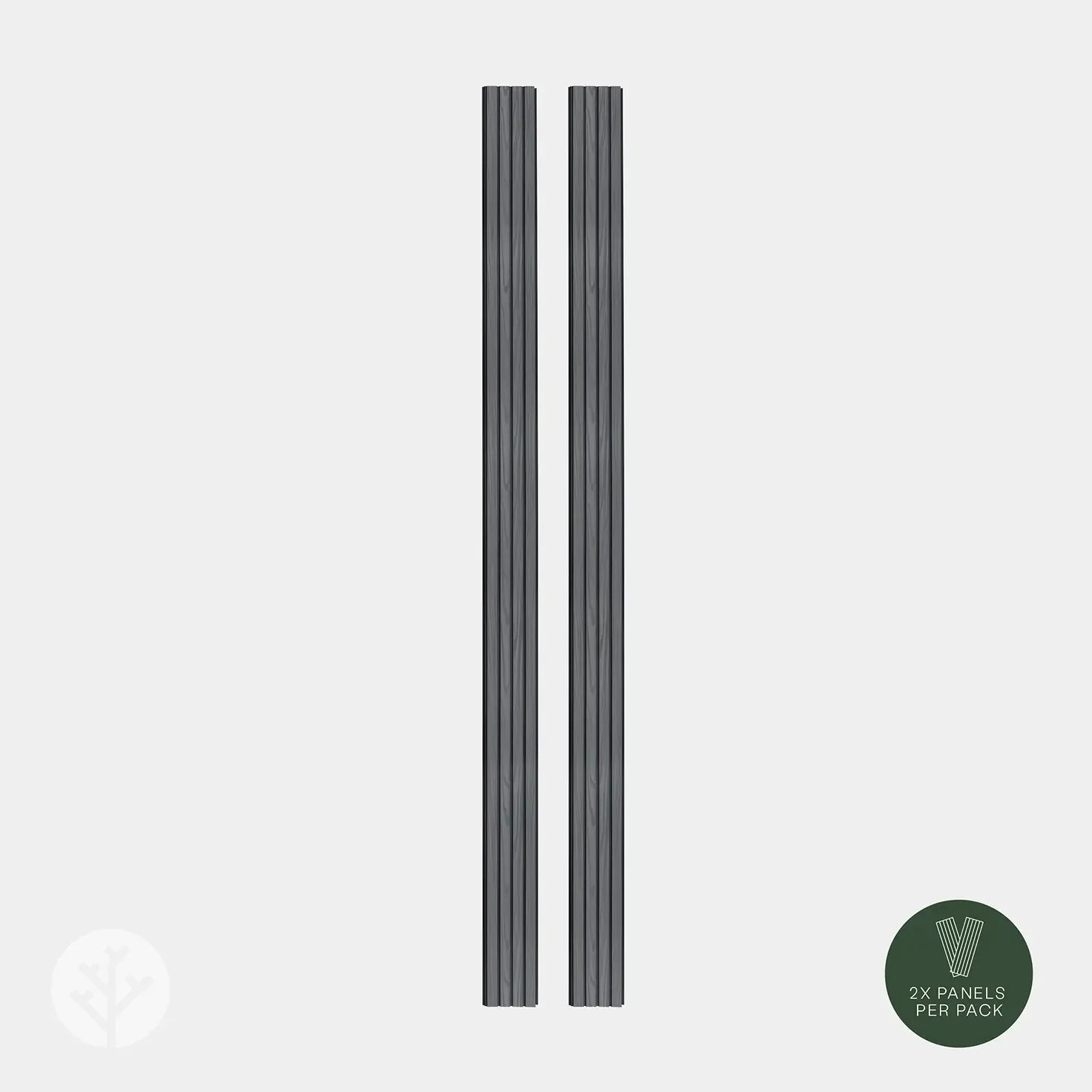 Plaank® Exterior Slat Wall Panels | Grey - Image 3