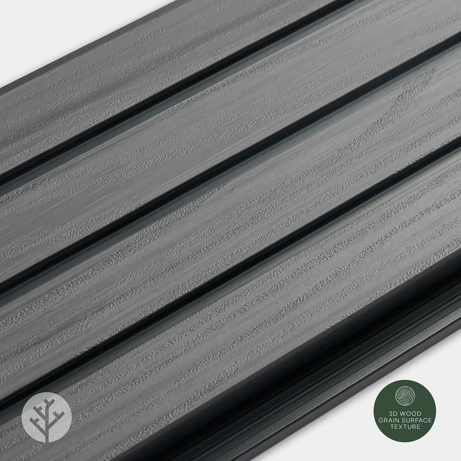Plaank® Exterior Slat Wall Panels | Grey - Image 8