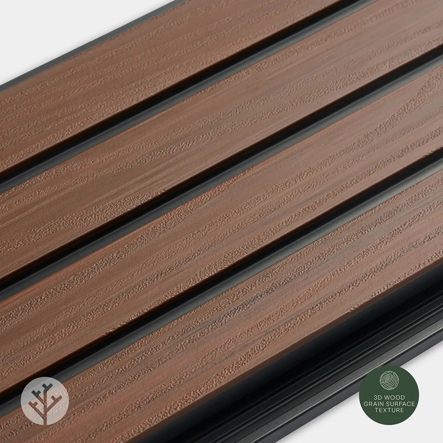Plaank® Exterior Slat Wall Panels | Oak - Image 9