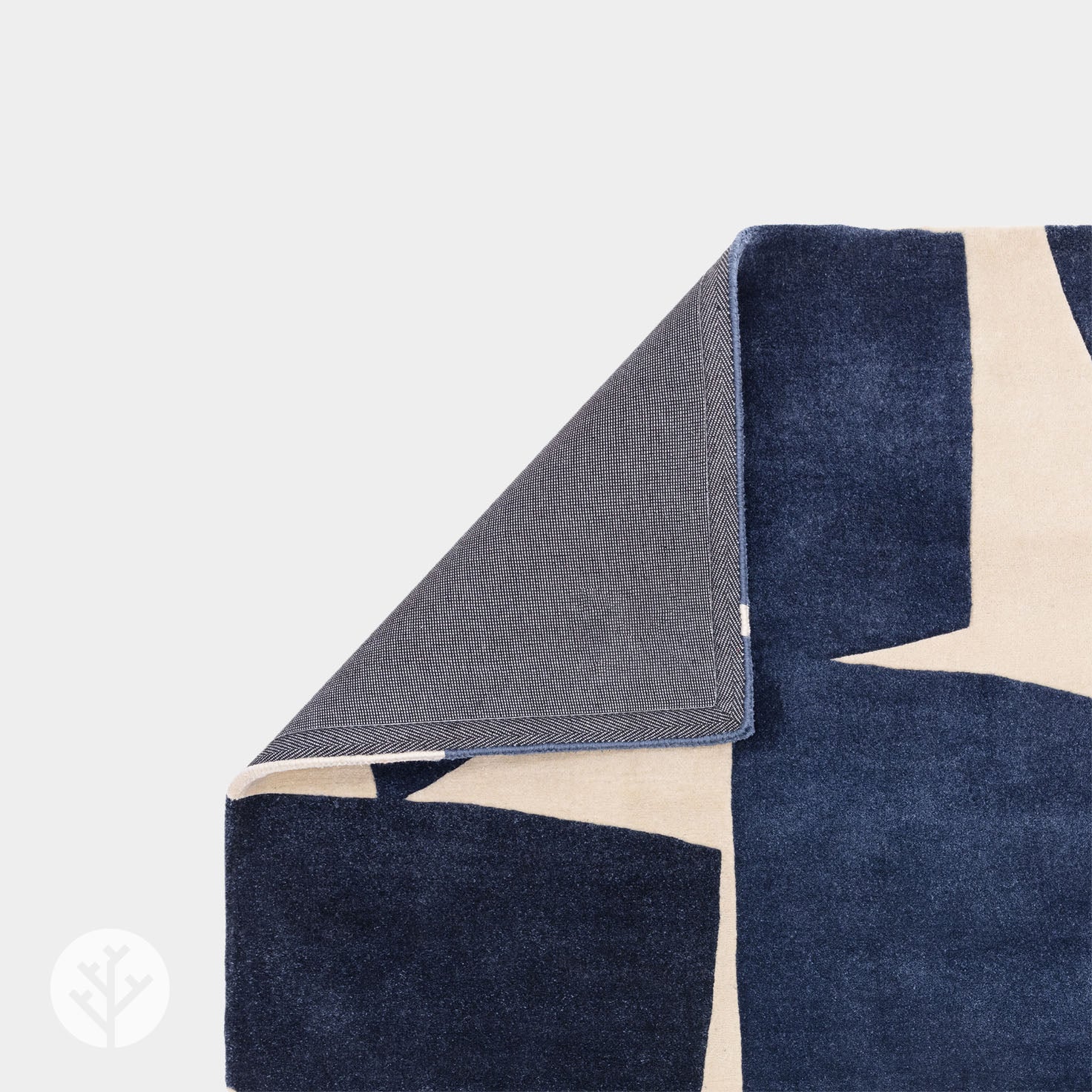 Retro Blue Kite Luxury Rug | WVH® - Image 4