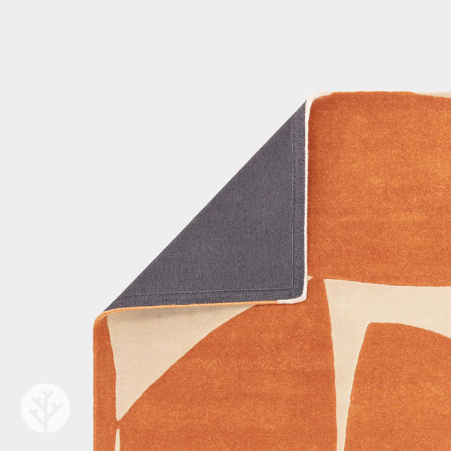 Retro Orange Kite Luxury Rug | WVH® - Image 4