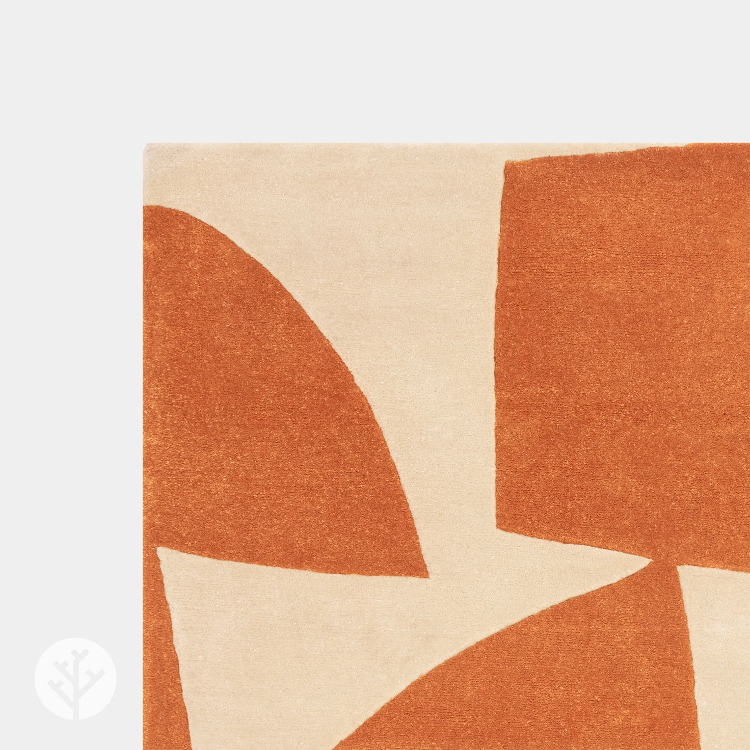 Retro Orange Kite Luxury Rug | WVH® - Image 5