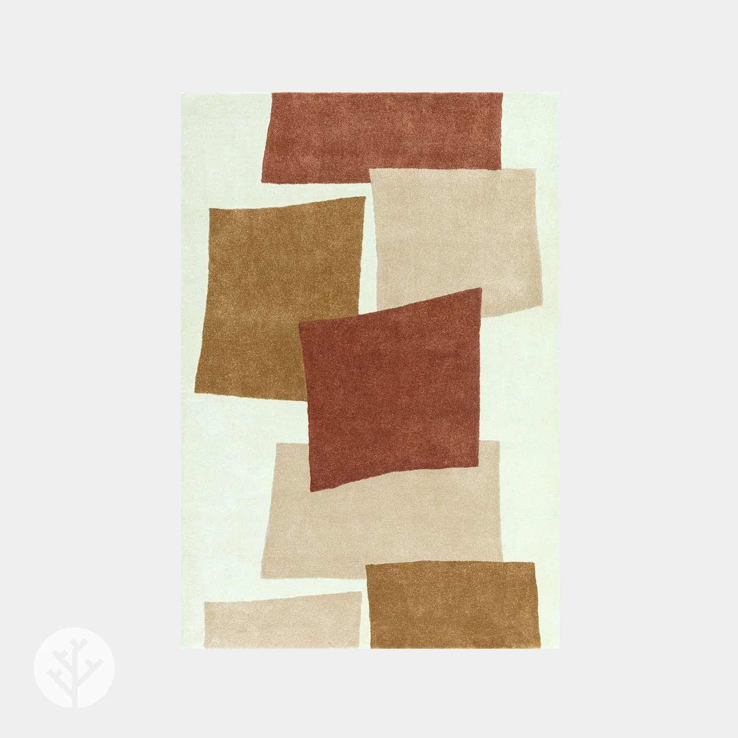 Retro Red Papercut Luxury Rug | WVH® - Image 2