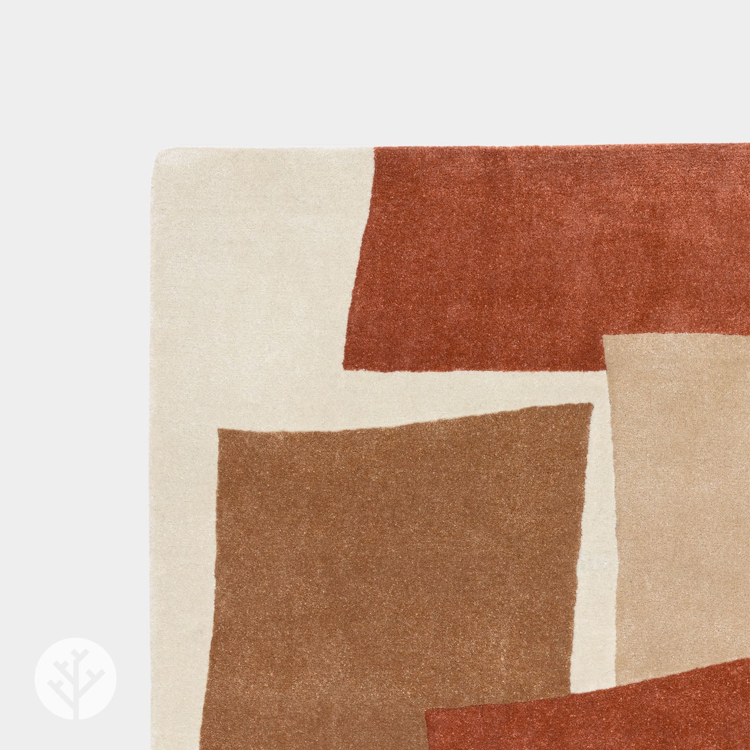 Retro Red Papercut Luxury Rug | WVH® - Image 5