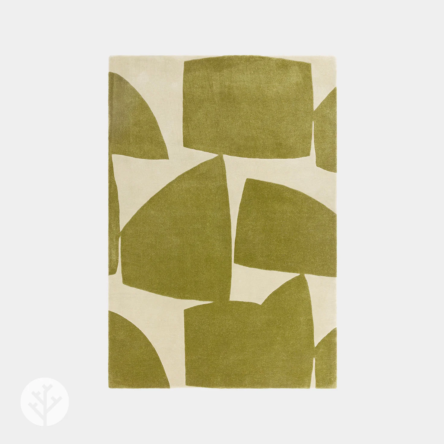 Retro Sage Kite Luxury Rug | WVH® - Image 2