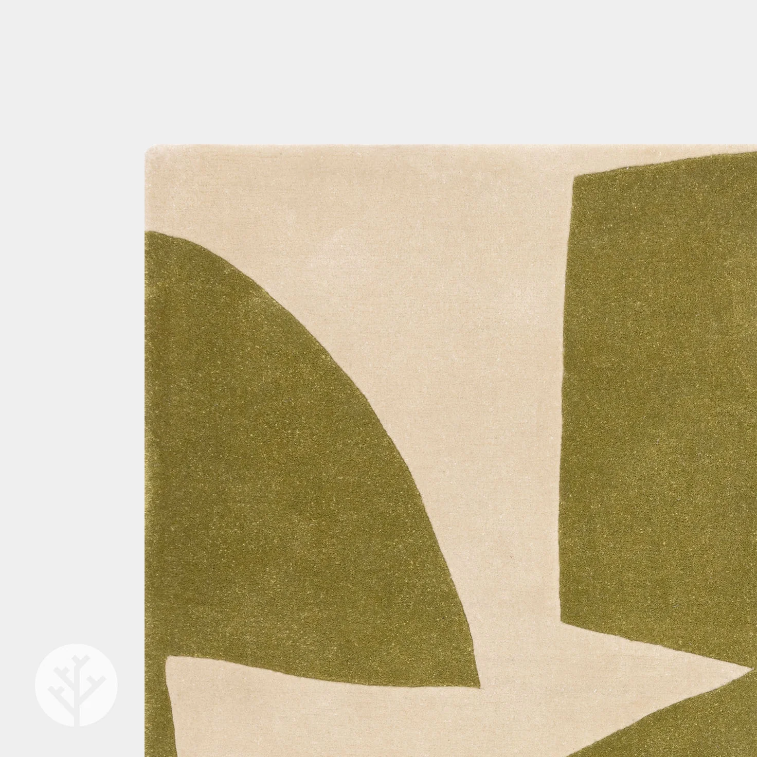 Retro Sage Kite Luxury Rug | WVH® - Image 6