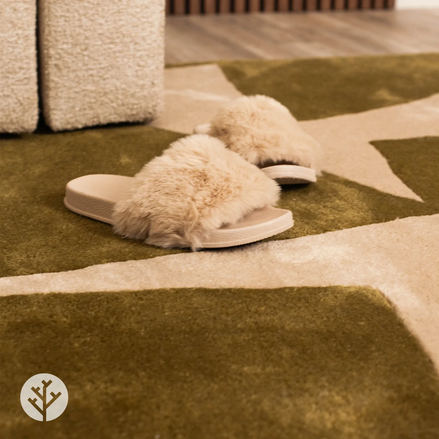 Retro Sage Kite Luxury Rug | WVH® - Image 9
