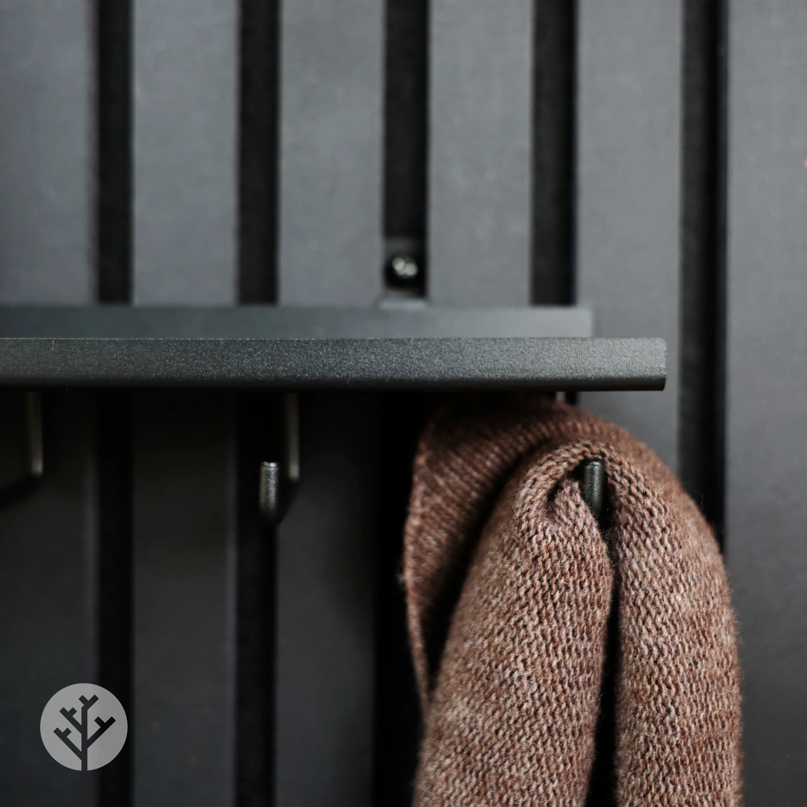 Shelf with Five Hooks | Panel Accessories by Acupanel® - Image 4