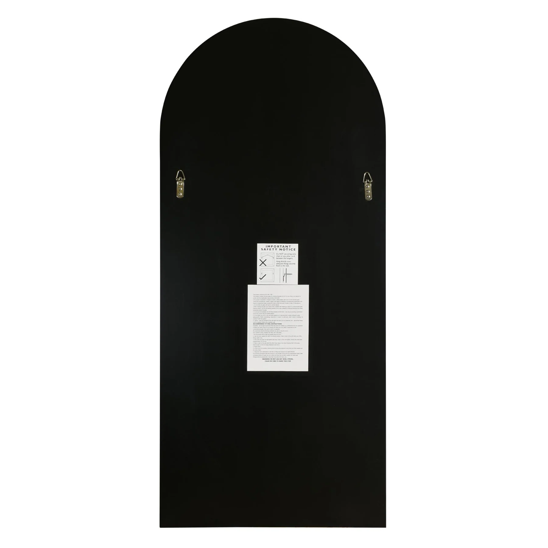 WVH® | The Frameless Arched | Wall-Mountable Mirrors - Image 4