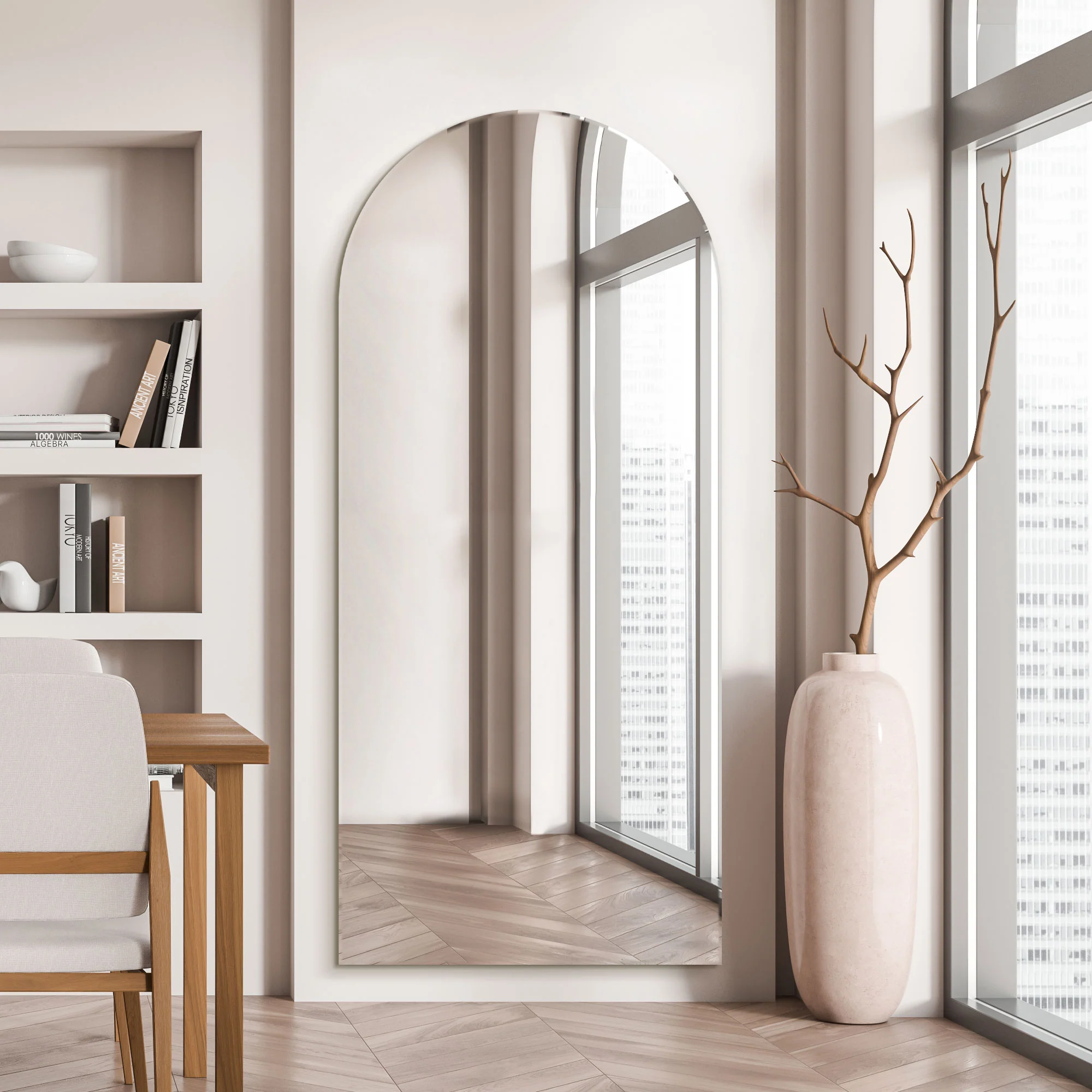 WVH® | The Frameless Arched | Wall-Mountable Mirrors - Image 6