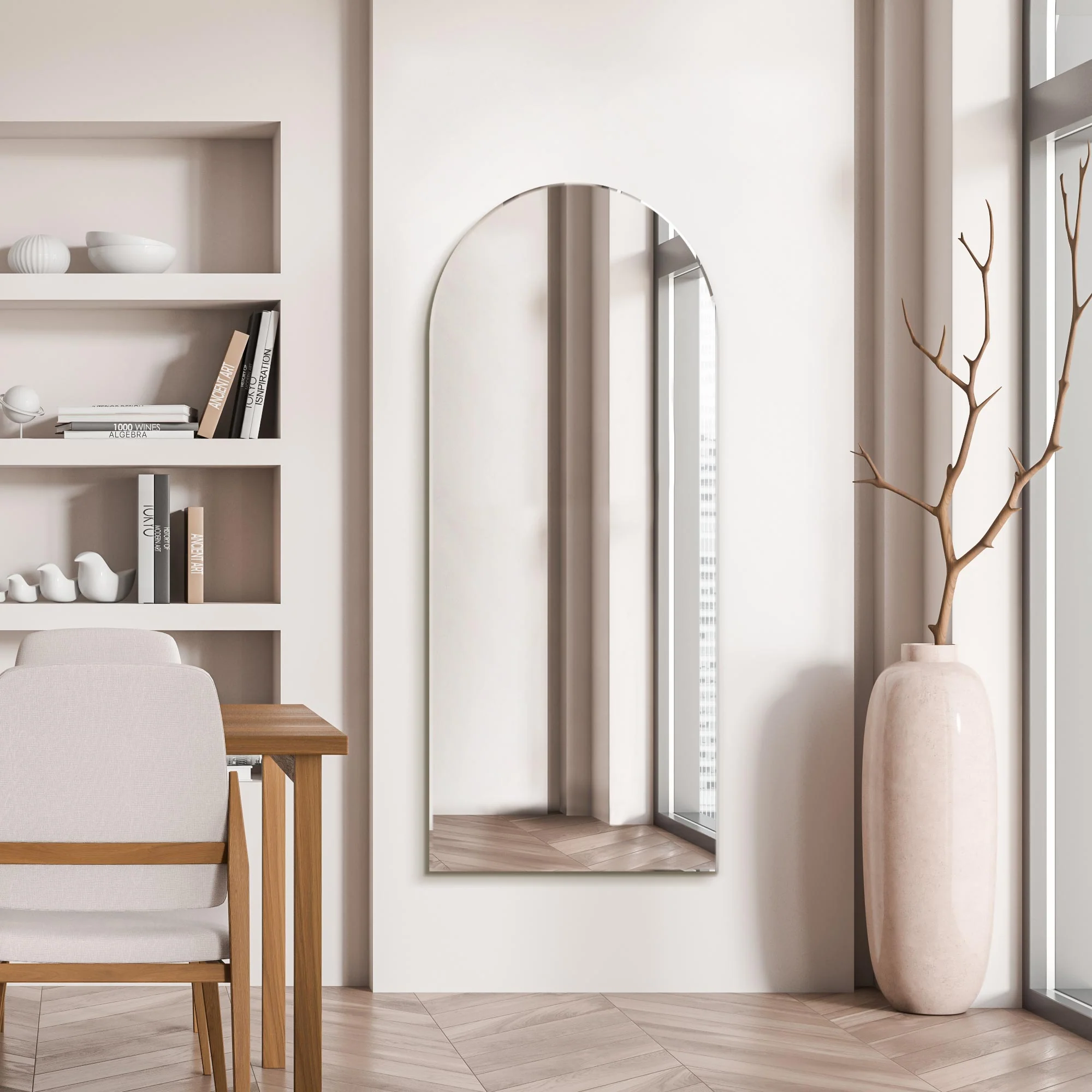 WVH® | The Frameless Arched | Wall-Mountable Mirrors - Image 7