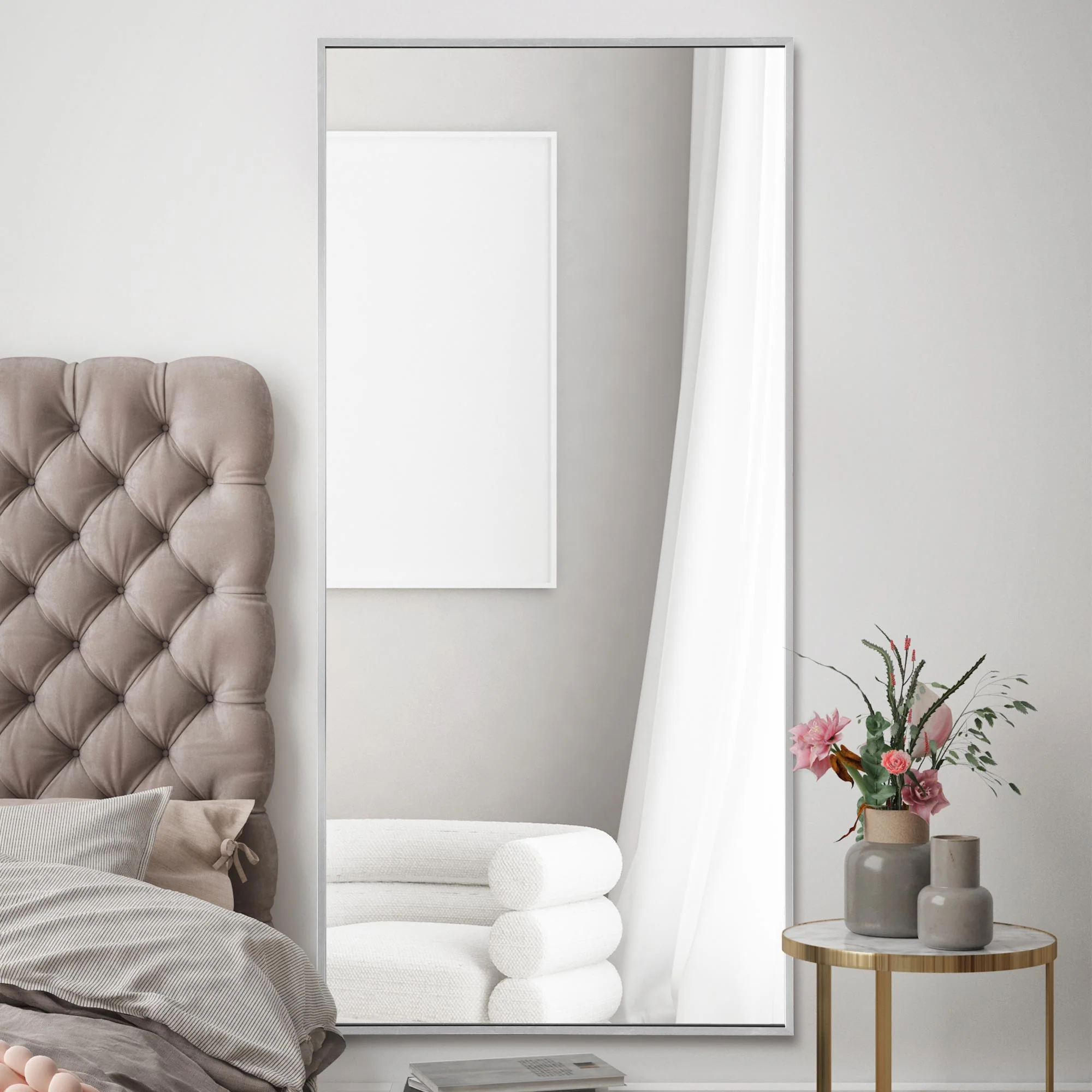 WVH®| The Industrial Rectangular | Leaner and Wall-Mountable Mirrors - Image 21