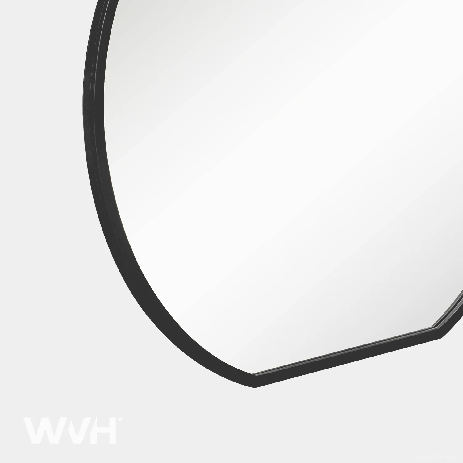 WVH® | The Round Flat-Base | Metal Frame Wall-Mountable Mirrors - Image 5