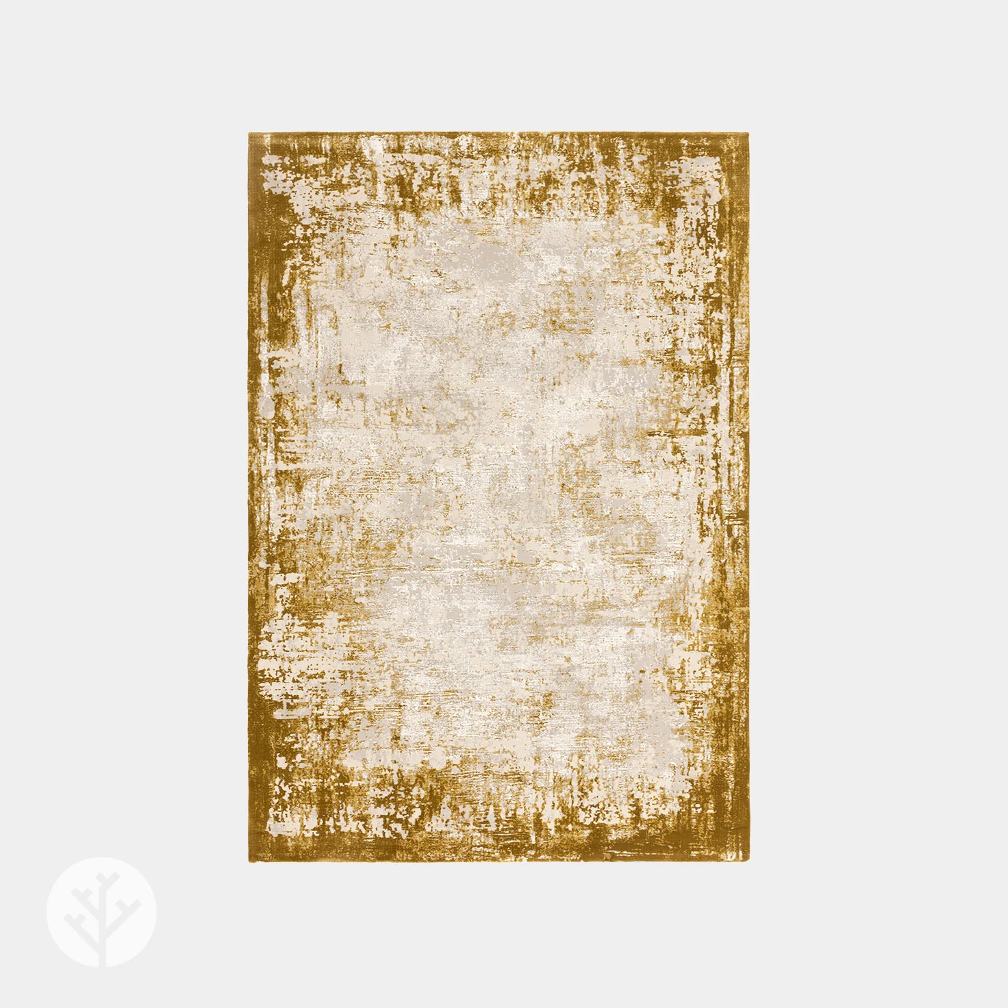 Urban Gold Border Luxury Rug | WVH® - Image 2