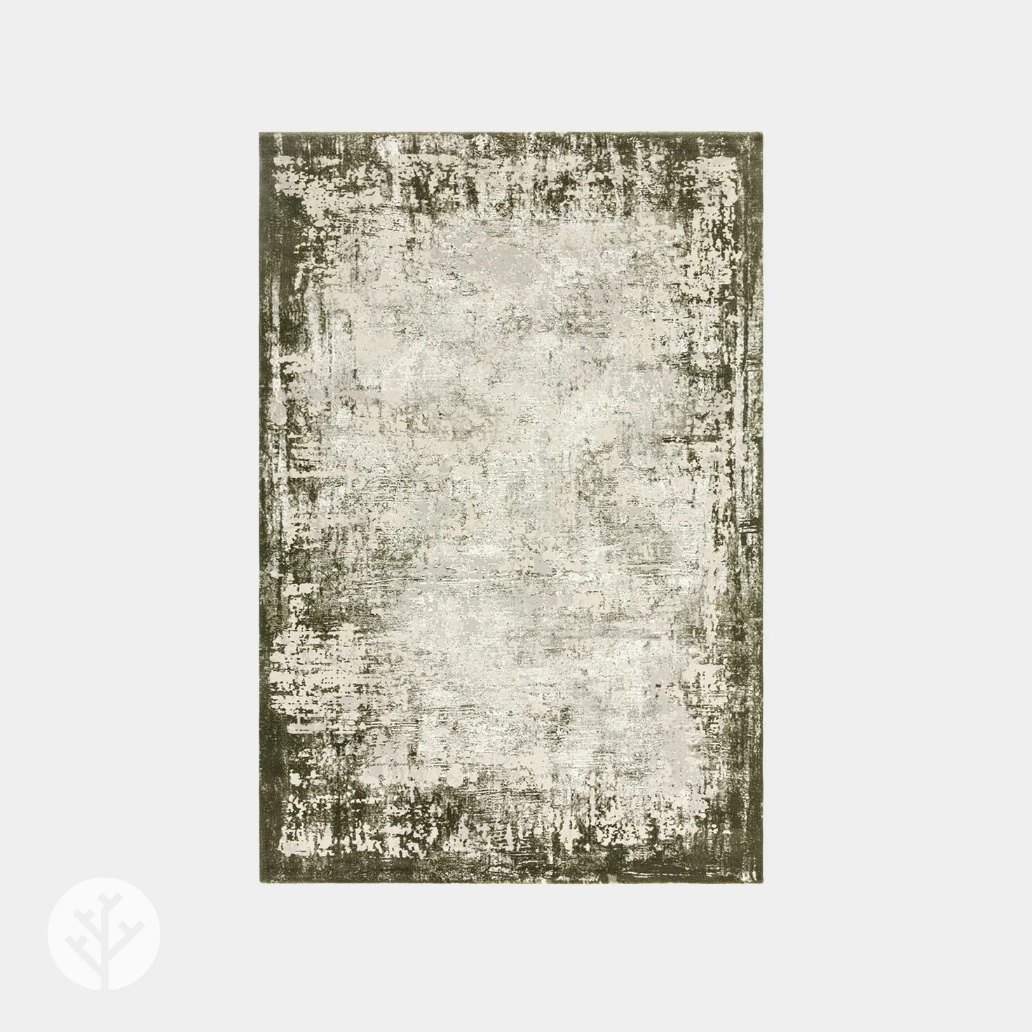 Urban Green Border Luxury Rug | WVH® - Image 2