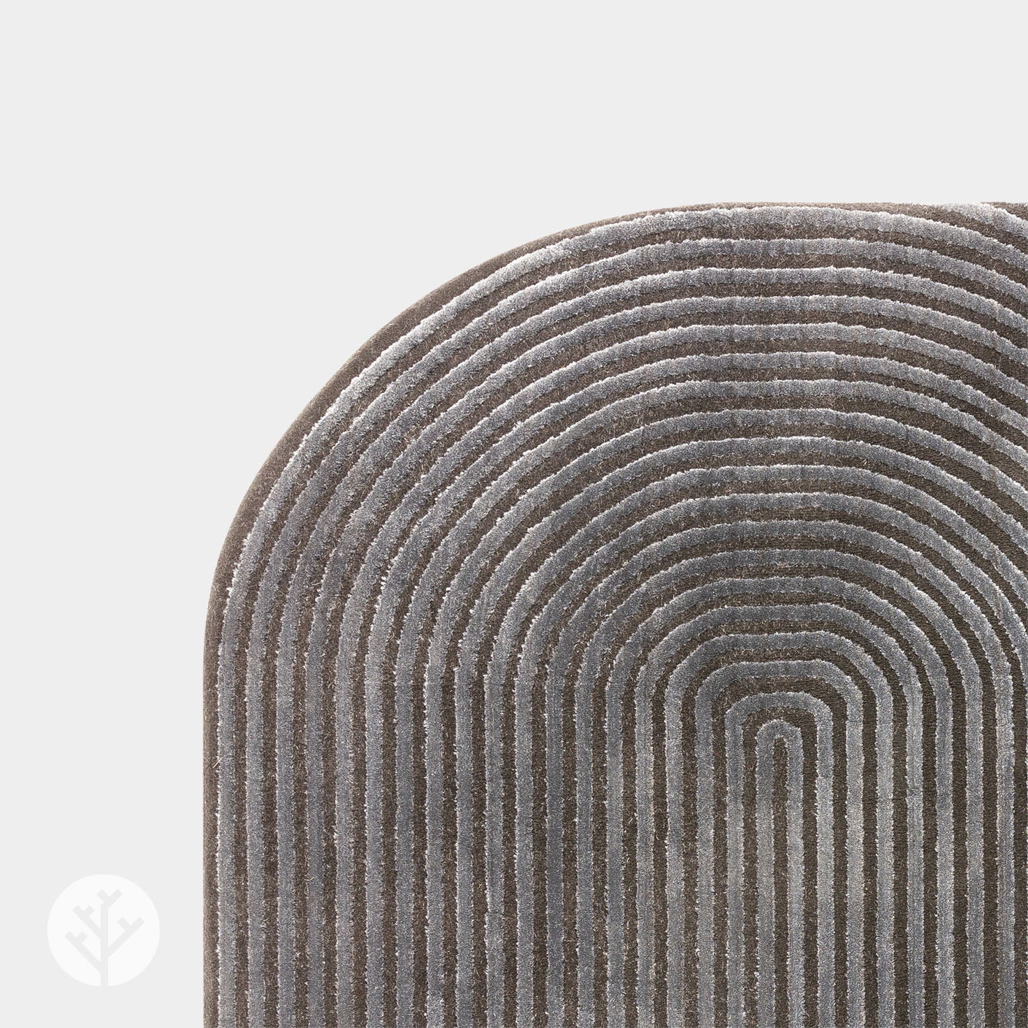 Urban Shape Black and Charcoal Luxury Rug | WVH® - Image 5