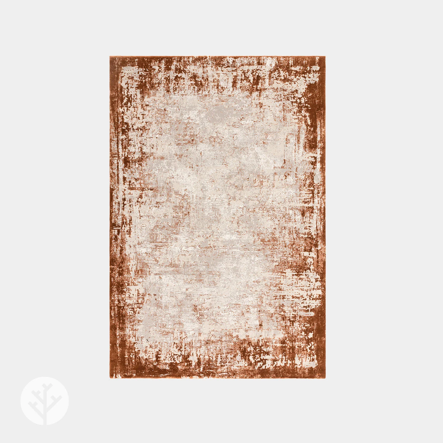 Urban Terracotta Border Luxury Rug | WVH® - Image 2