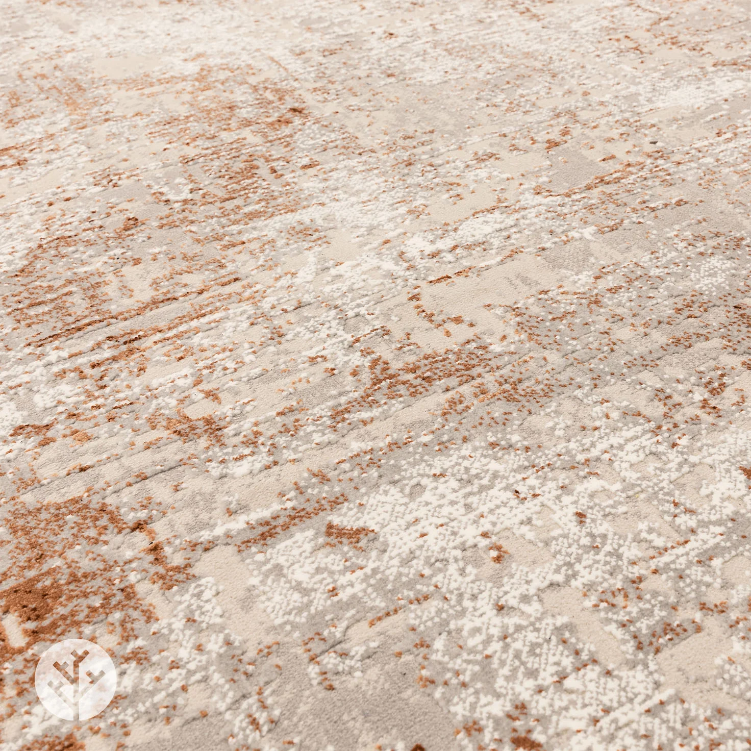 Urban Terracotta Border Luxury Rug | WVH® - Image 3