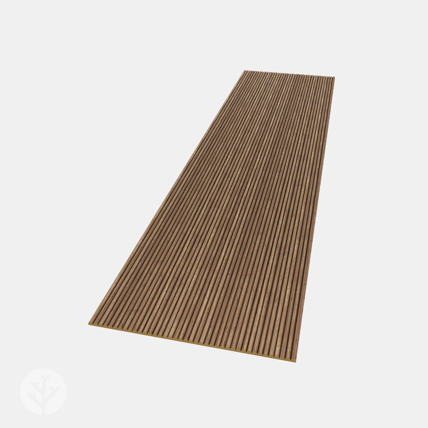 Flutto® Walnut Mini-Ridge Flexible Tambour Wood Panels - Image 3