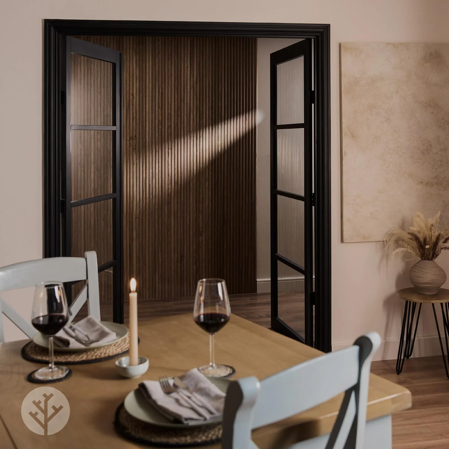 Flutto® Walnut Ridge Flexible Tambour Wood Panels - Image 12