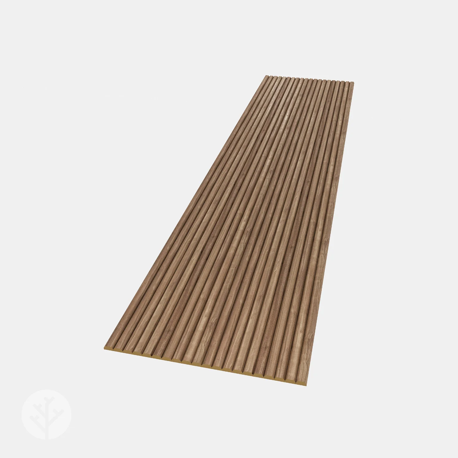 Flutto® Walnut Slat Flexible Tambour Wood Panels - Image 3