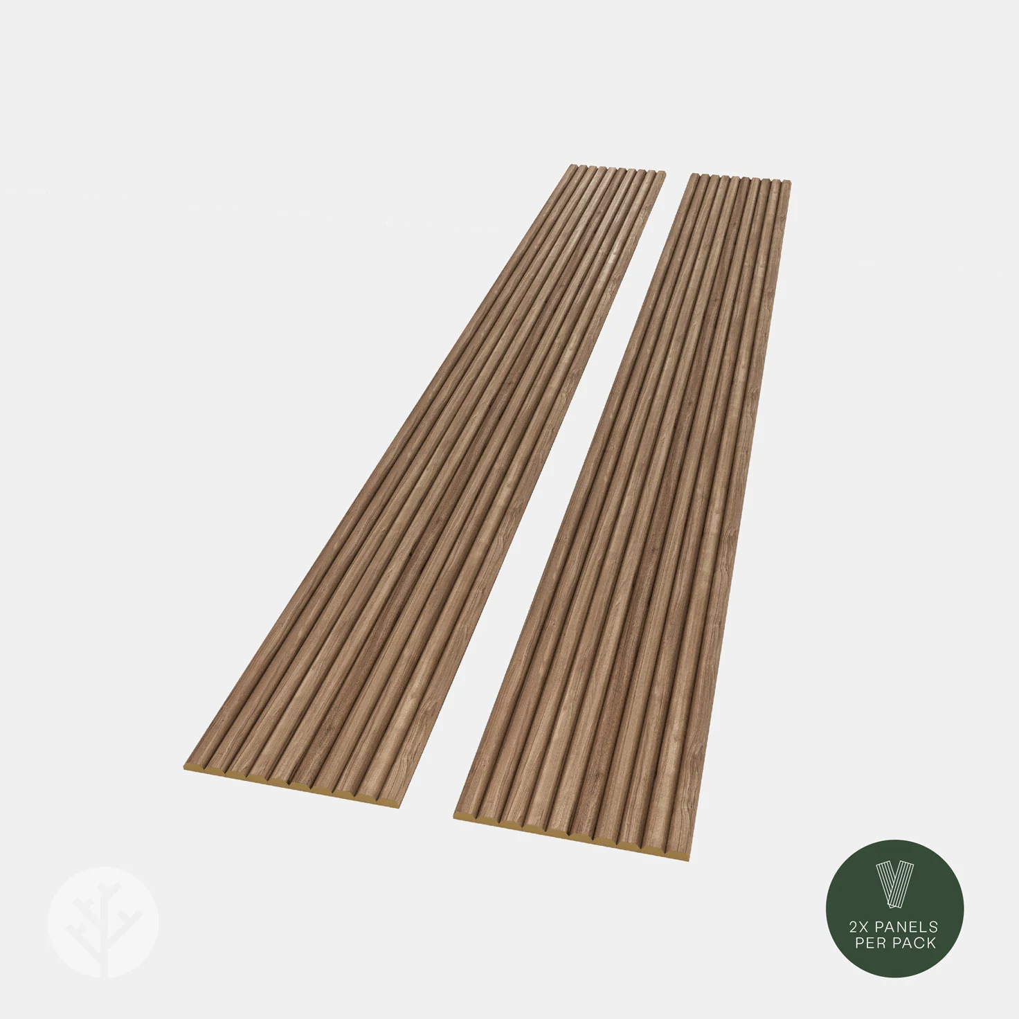 Flutto® Walnut Slat Flexible Tambour Wood Panels - Image 4