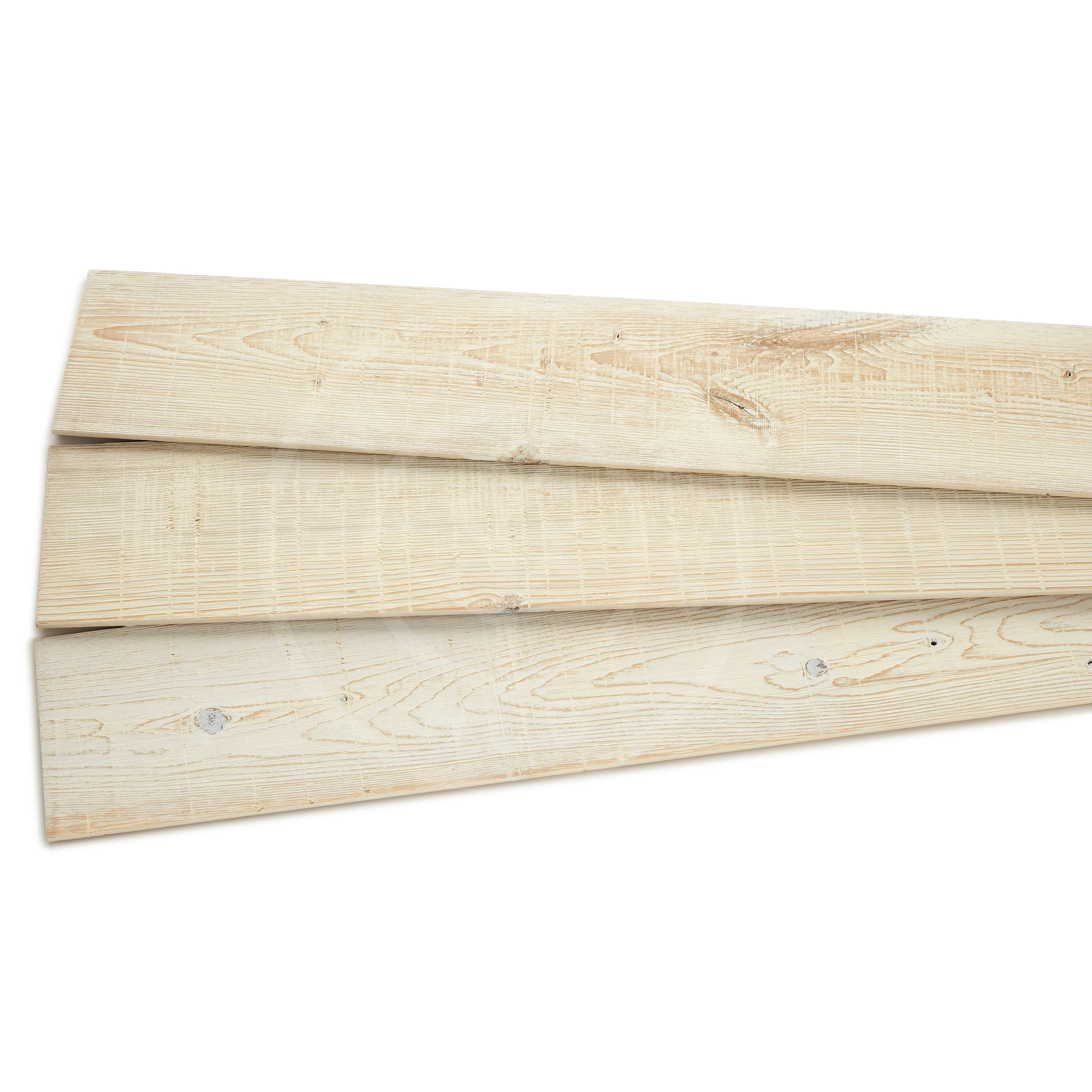White Washed Peel and Stick Wood Wall Panels - Image 3