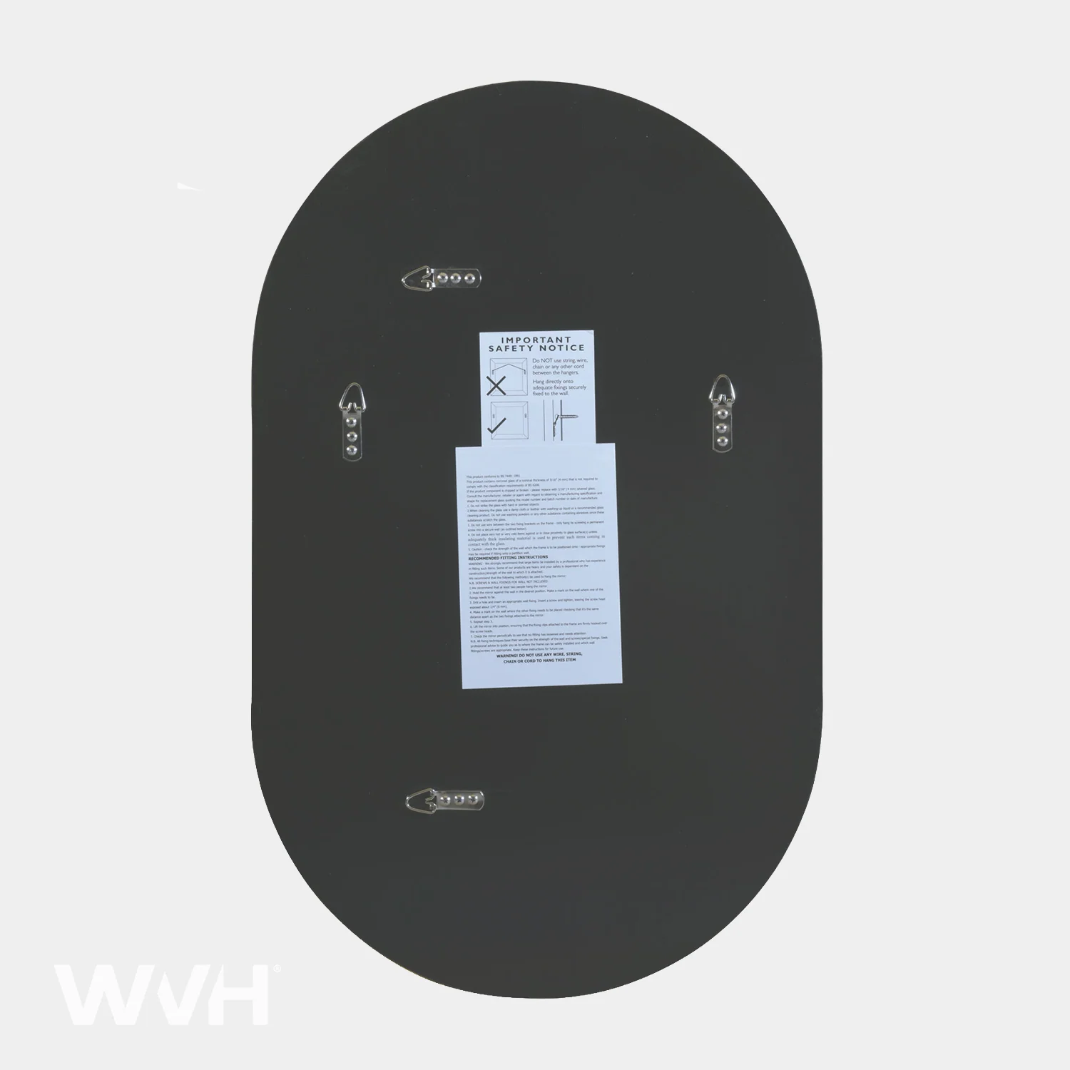 WVH® | The Oval | Frameless Wall-Mountable Mirrors - Image 6