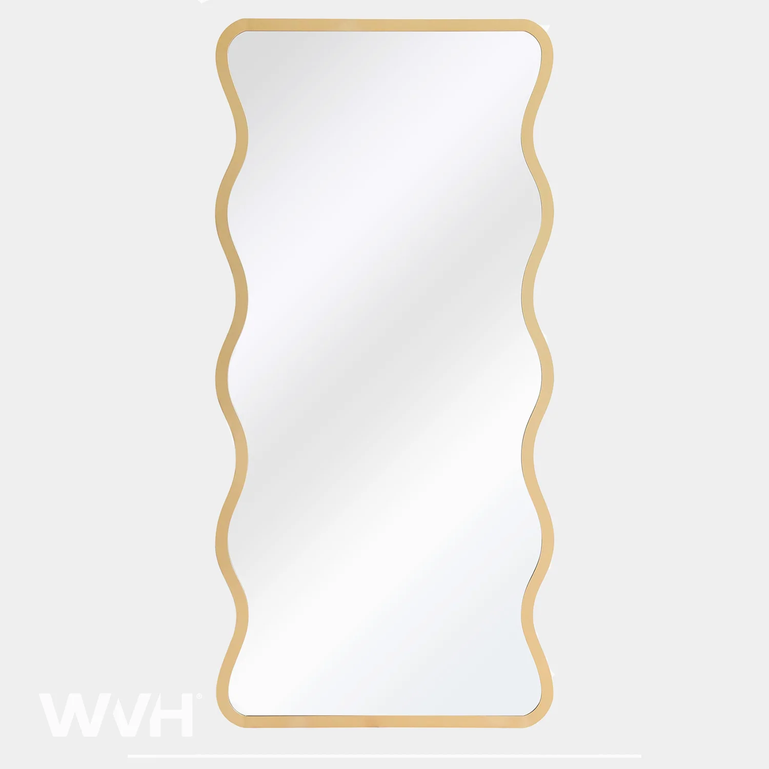 WVH® | The Wave Rectangle | Metal Frame Leaner and Wall-Mountable Garden Mirrors - Image 4